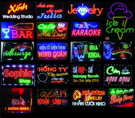 làm biển hiệu bằng decal